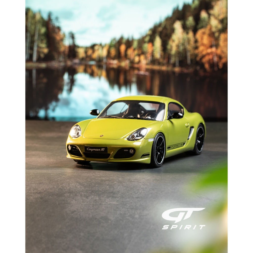 Miniature GT Spirit 1/18 - Porsche Cayman R (2012) - Résine - GT901 - Neuf