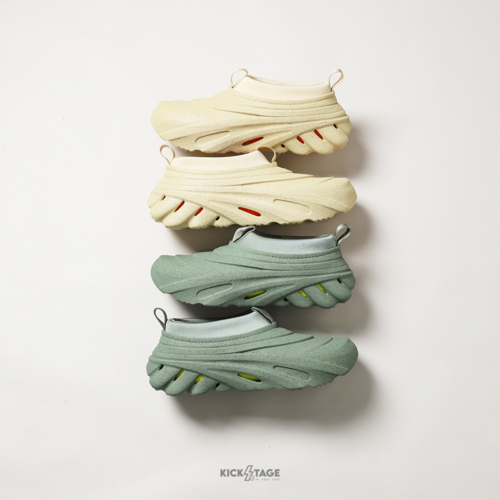 CROCS ECHO STORM SPRAY TEXTURE 暴風波波鞋 內襯襪套 層疊 機能 水鞋【210047】 | 蝦皮購物