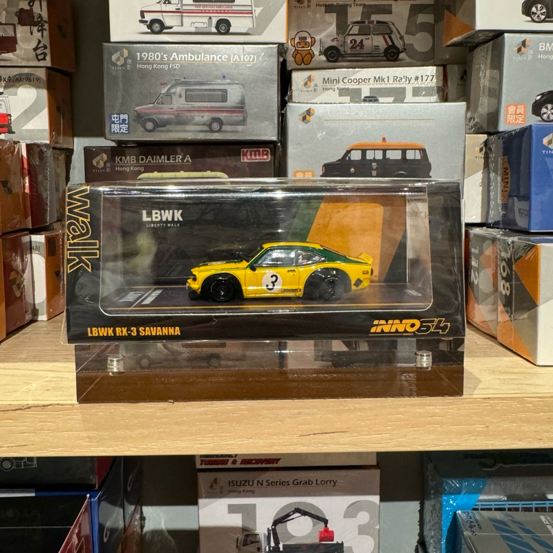 【模幻力量】現貨 INNO 1/64 Die-Cast LBWK MAZDA RX3 SAVANNA | 蝦皮購物