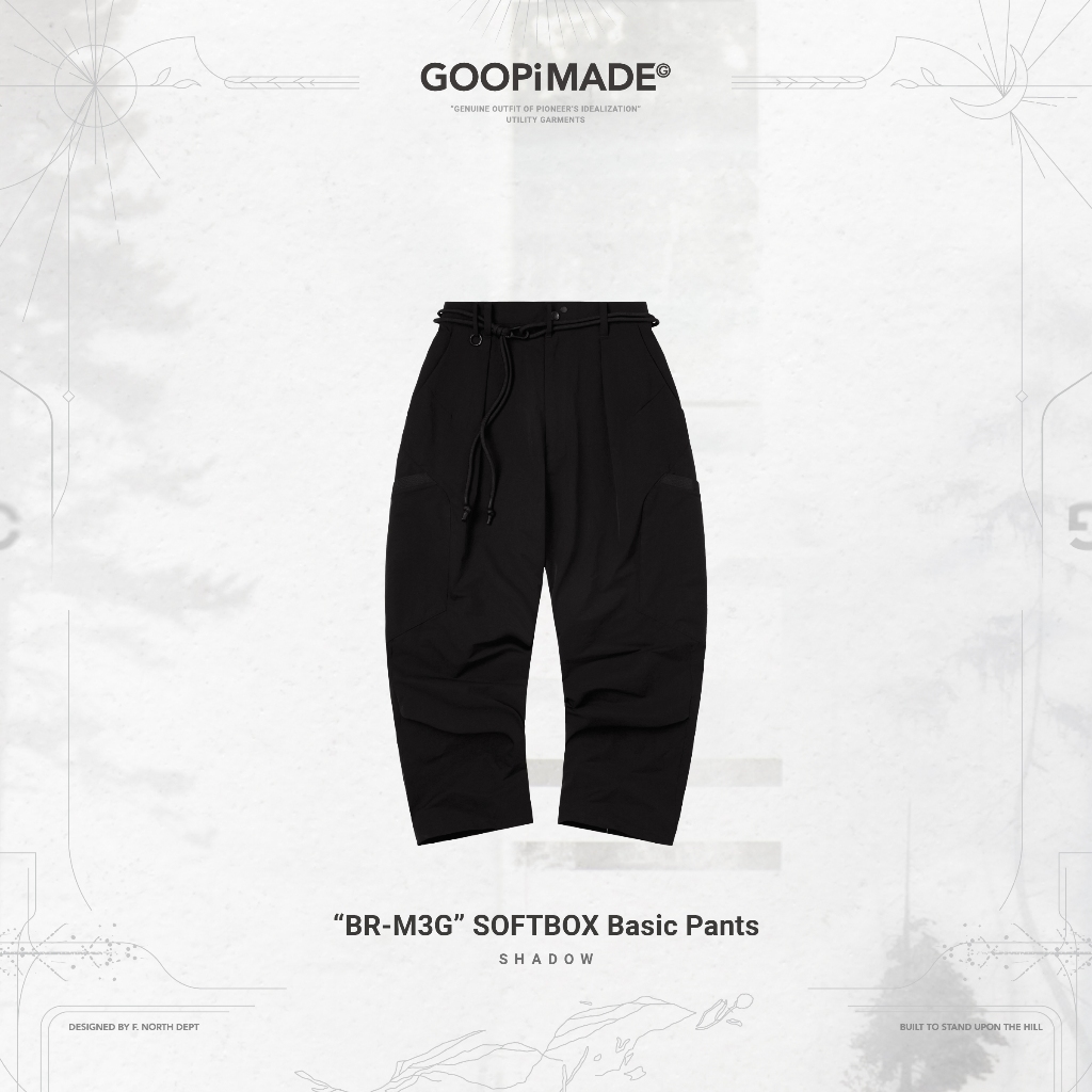 GOOPiMADE 24 “SOFTBOX” “BR-M3G” SOFTBOX Basic Pants | 蝦皮購物