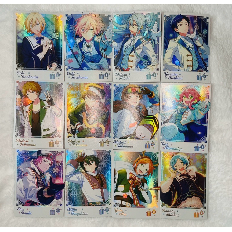 現貨】あんスタES 合奏偶像夢幻祭陸服冬季主題拍立得| 蝦皮購物