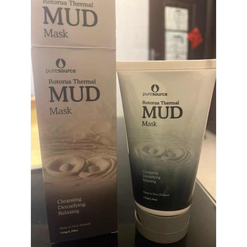 【現貨】紐西蘭 Pure Source Rotorua Thermal Mud Mask 火山泥面膜 150g | 蝦皮購物