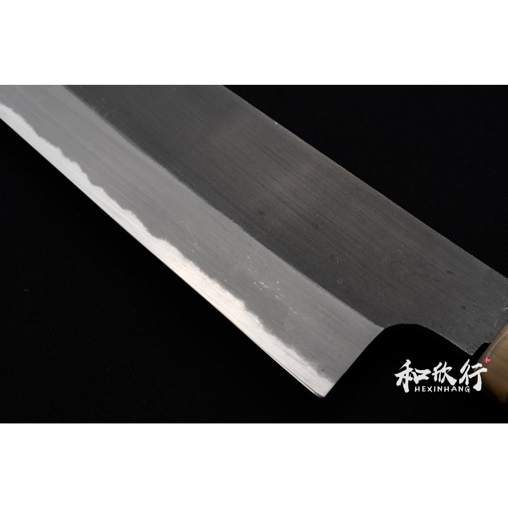 和欣行」現貨、日野浦刃物工房味方屋鉄白二鋼黒打筋引刀240mm、270mm