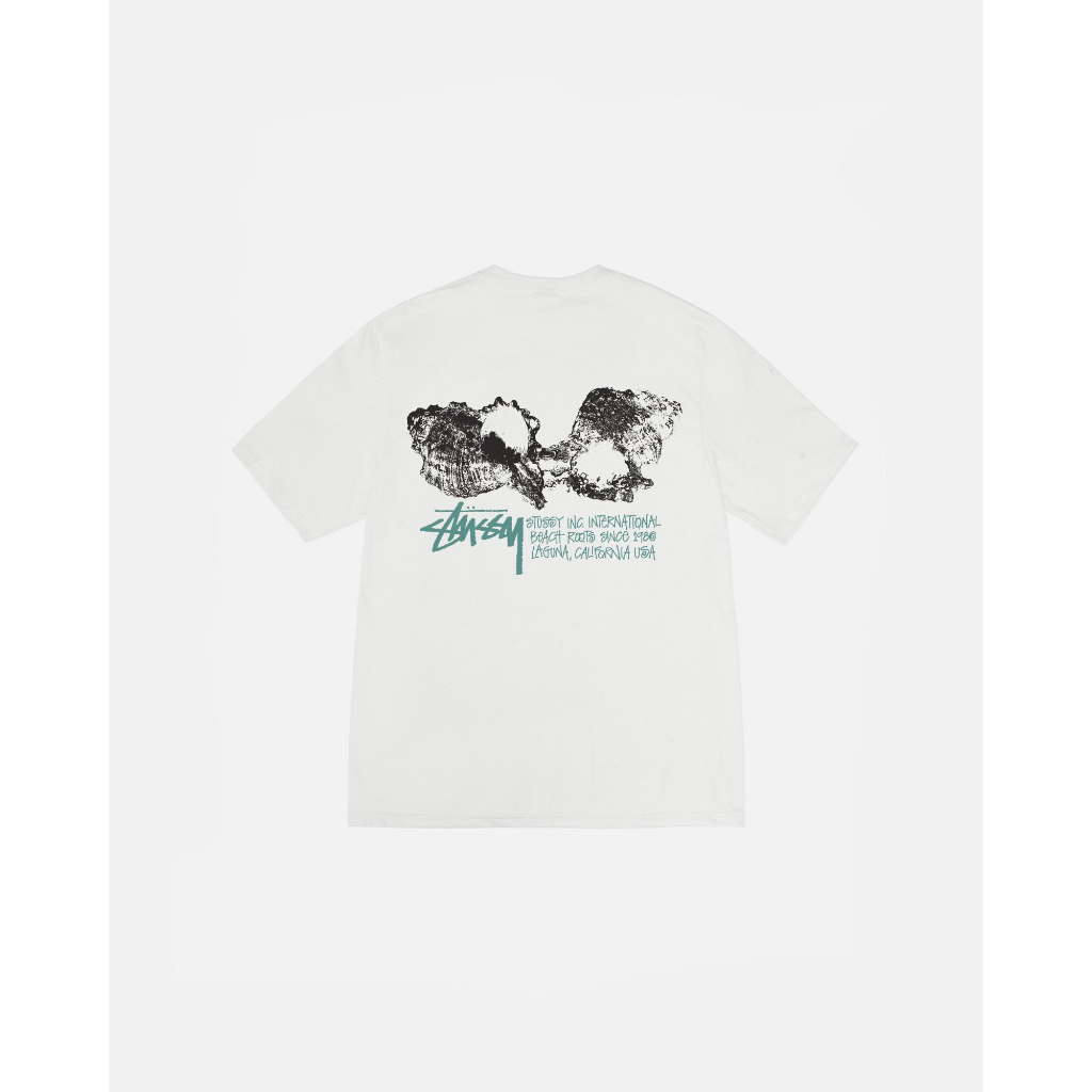 日貨代購CITY】2024SS STUSSY SHELLS TEE PIGMENT DYED 貝殼短T