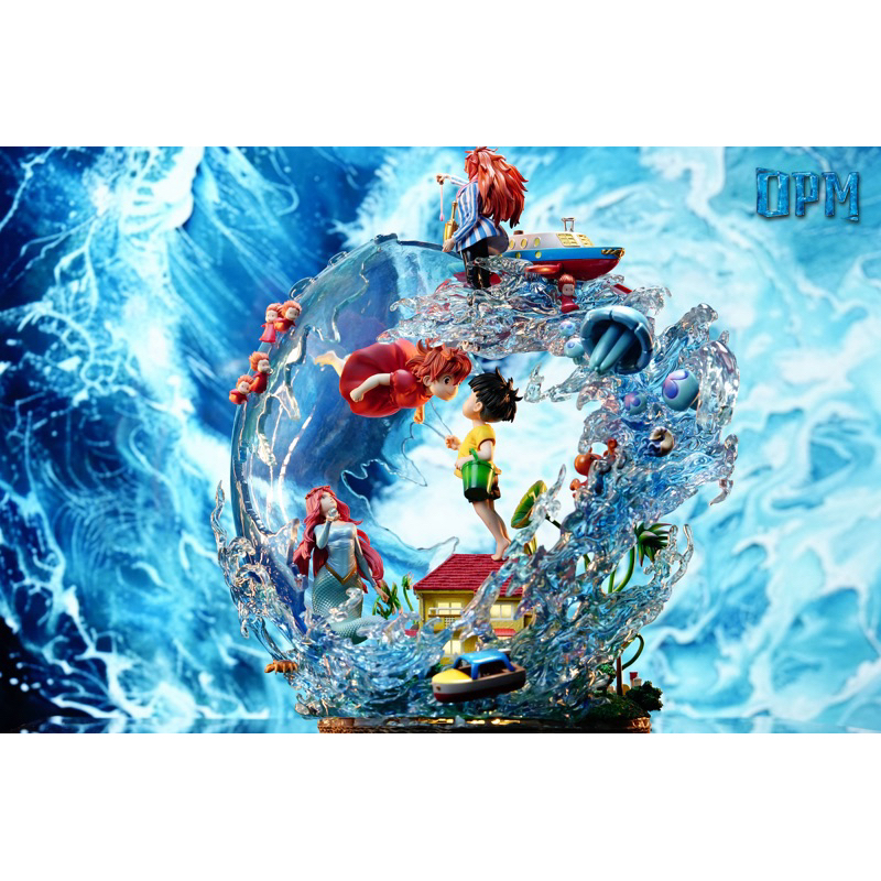 【代購】OPM工作室 宮崎駿系列CP002 懸崖上的金魚姬 波妞 宗介 C貓GK代購 | 蝦皮購物