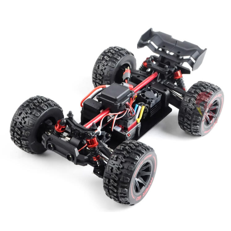創億RC MJX 14210 美嘉欣1/14 V2版本雙車殼無刷四驅2.4G競速卡車2S 瑪