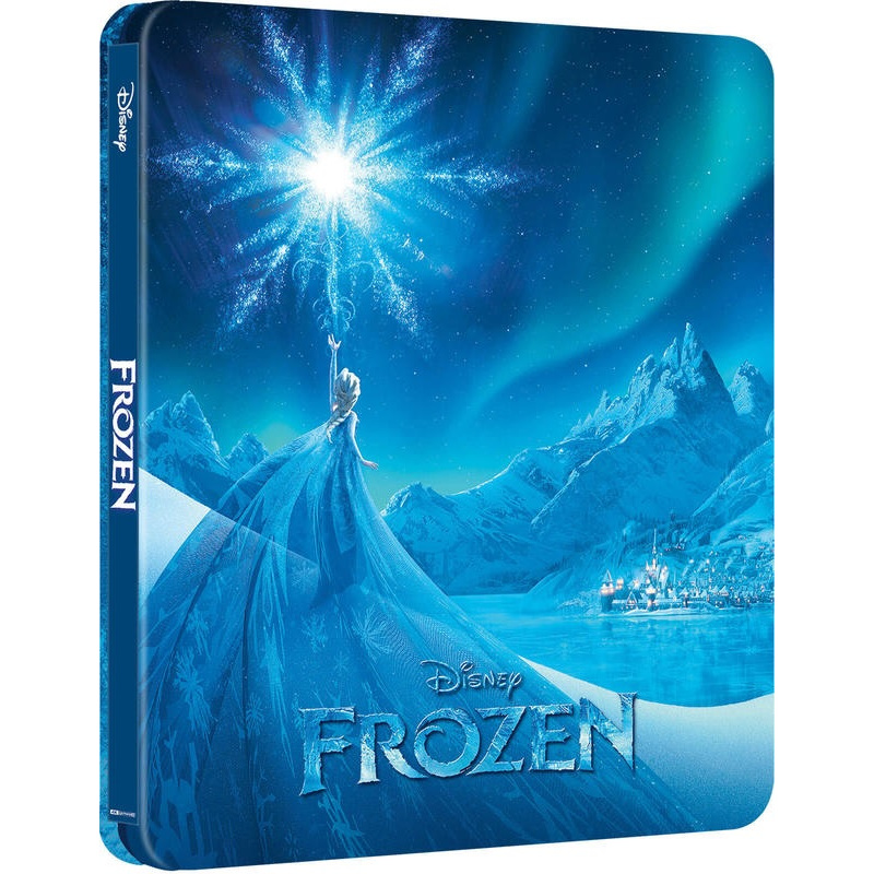 藍光BD 冰雪奇緣 Frozen 4K UHD+BD雙碟限量凹凸字鐵盒版 英文字幕 全新 | 蝦皮購物