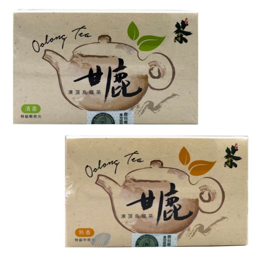南投鹿谷甘鹿凍頂烏龍茶包-袋茶3g*20入/盒(共4盒) | 蝦皮購物