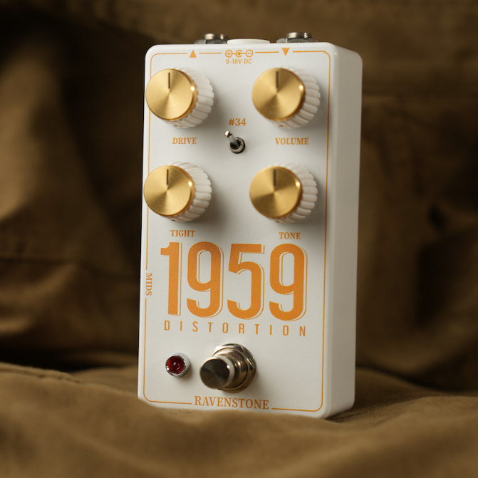 冠軍破音效果器！【台灣官方】Ravenstone 1959 Distortion 破音效果器 | 蝦皮購物