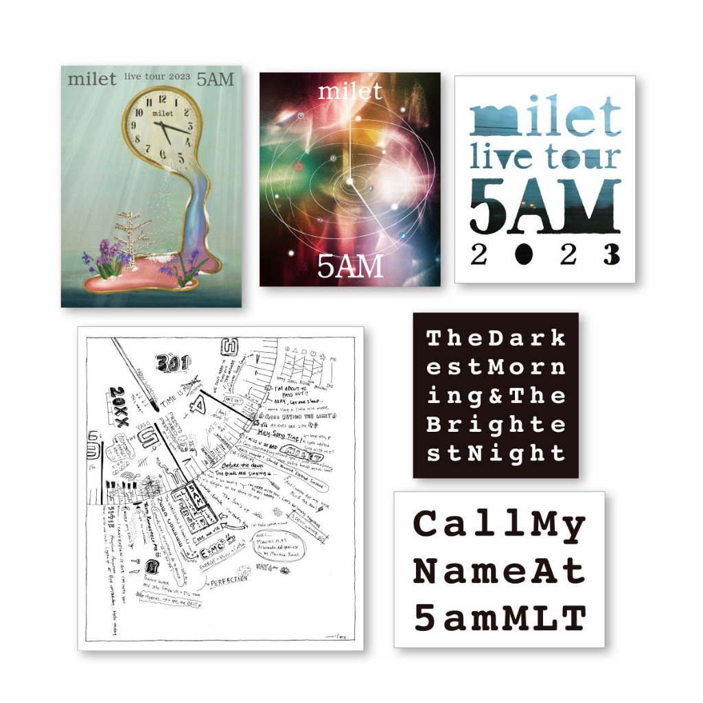 微音樂💃 現貨日版官方周邊milet live tour “5AM” 2023 GOODS