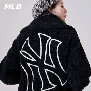 MLB New York Yankees Lambs Wool Jacket Unisex White 31JPF3061-50I