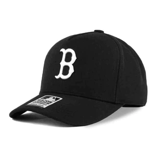【MLB Old Fashioned Cap】波士頓 紅襪 經典黑 卡車帽 老帽 鴨舌帽【ANGEL NEW ERA 】