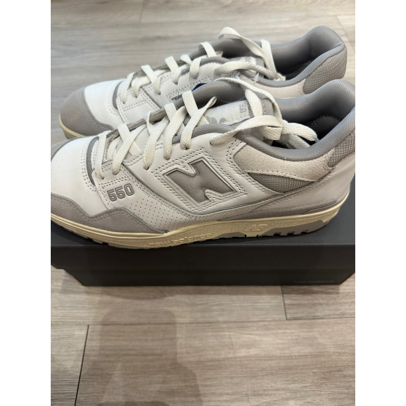 全新現貨未試穿NEW BALANCE NB 550 灰白奶油底BB550NEA D楦US9.5公司貨