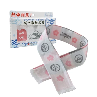 《JAB》富士山涼感巾 日本製 日本成願 冰涼巾 保冷劑使用  冰涼巾 降溫圍巾 降溫毛巾 繞境 進香 大甲媽