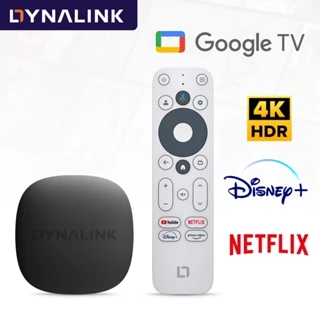 【Dynalink 官方直營】Google TV 智慧4K電視盒 電視棒 / DL-GT36 (下單即贈四季TV序號卡)