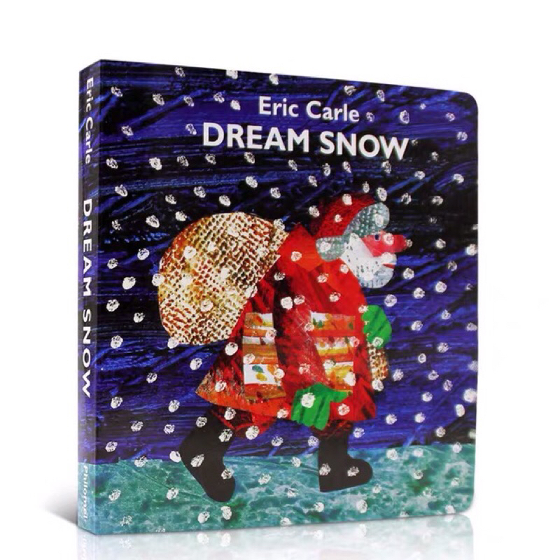 「點讀版」英文原版 Dream Snow 夢雪 紙板機關翻翻書Eric Carle卡爾爺爺入門啓蒙紙板書 | 蝦皮購物