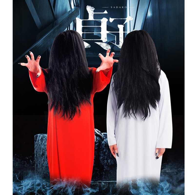 🔥當天出貨🔥貞子來了 貞子衣服 女鬼衣服 紅色女鬼衣服 筆仙 cos 變裝派對 女鬼衣 萬聖節 整人化妝舞會 貞子 | 蝦皮購物