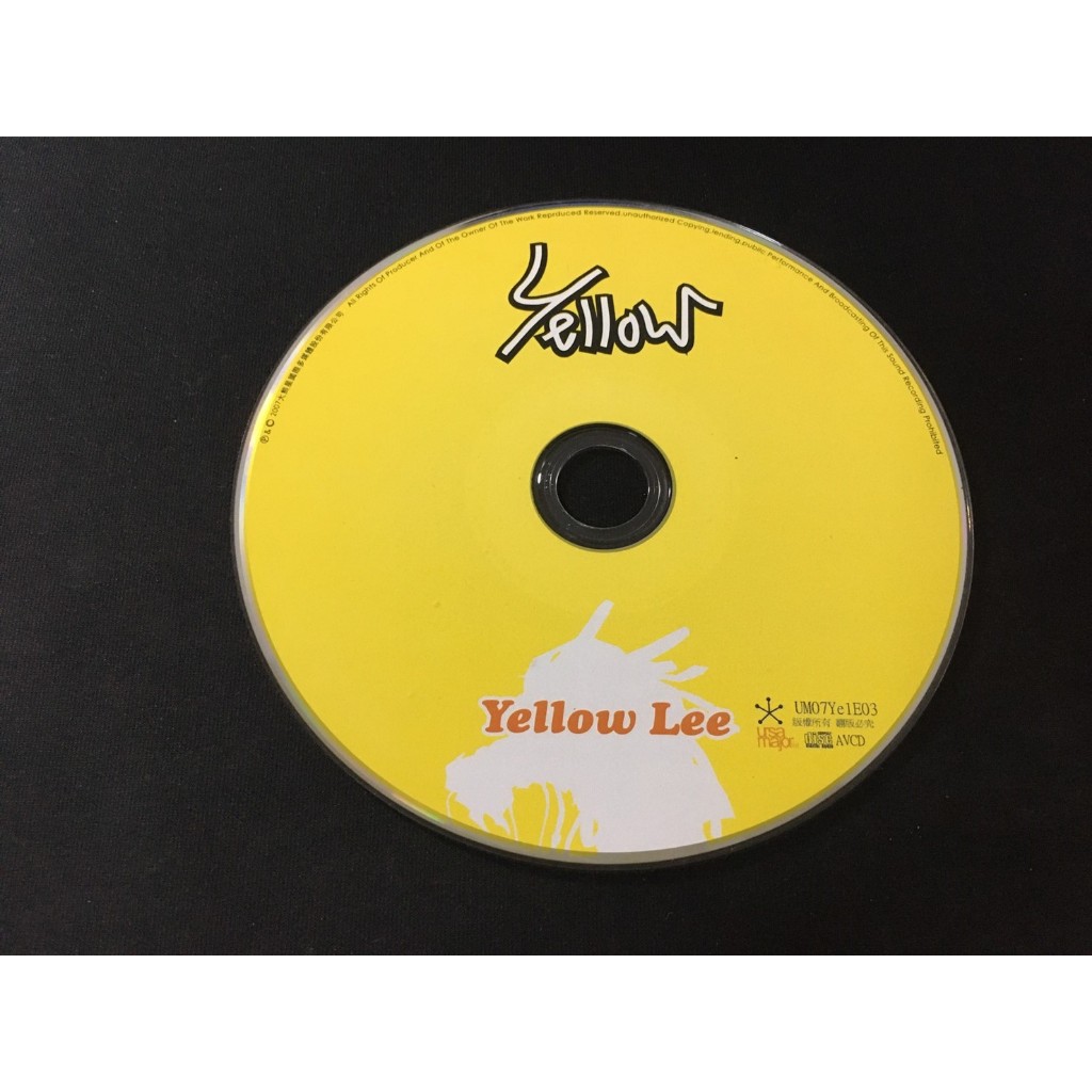 ．私人好貨．二手．AVCD．早期 裸片【YELLOW LEE】正版光碟 音樂專輯 影音唱片 中古碟片 | 蝦皮購物