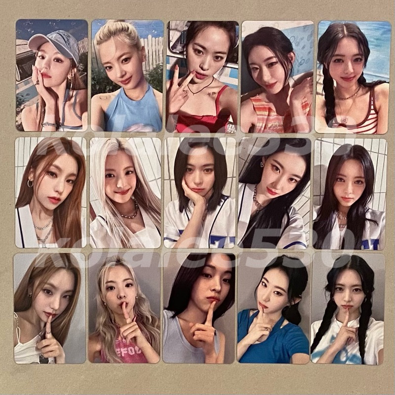 ITZY 迷你專輯KILL MY DOUBT 小卡楠藝MAKESTAR MS 特典禮志Lia 留真彩