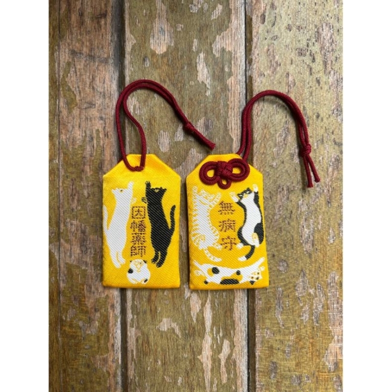 全新貓咪無病守！日本京都平等寺因幡堂 貓御守。貓咪六貓無病守（附紙袋）、 下鴨神社 雪花御守、蛇眼御守、清水寺紫、白御守 | 蝦皮購物