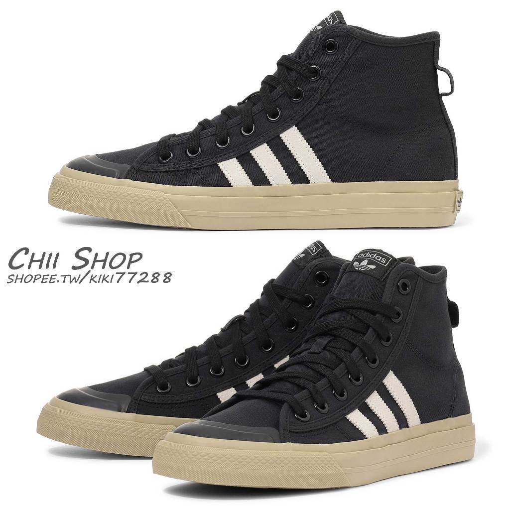 Adidas nizza outlet black high