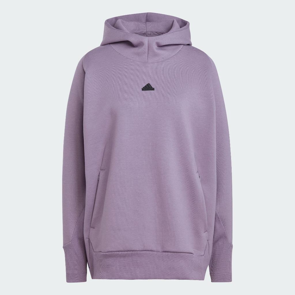 【鈕斯勃旗艦店】ADIDAS 女 Z.N.E.連帽上衣 紫-IN5123 | 蝦皮購物