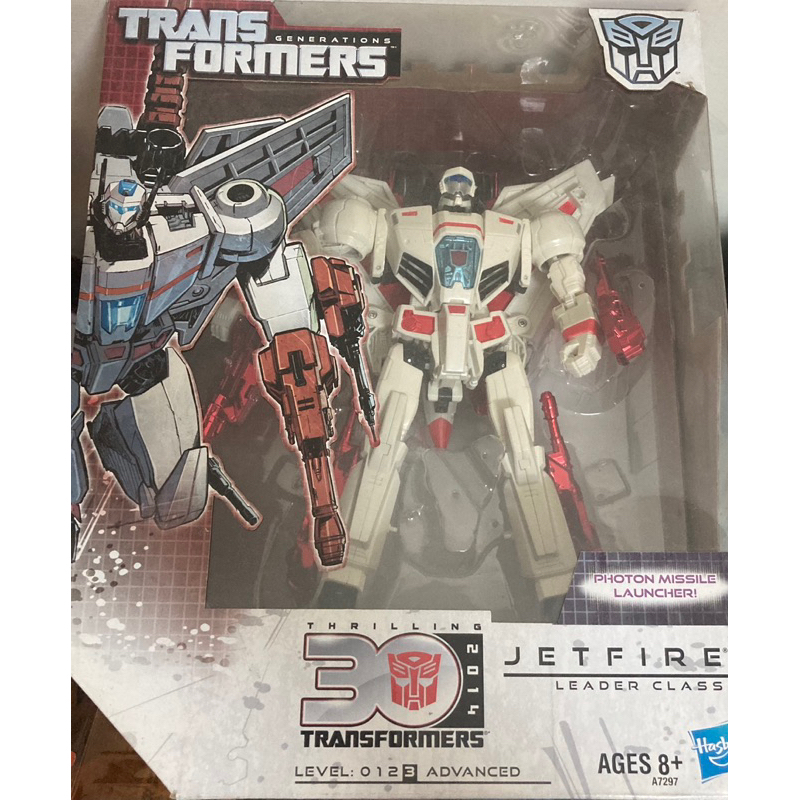 變形金剛 30週年紀念 白金系列 美版公司貨 IDW Leader L級 Jetfire 天火 孩之寶 | 蝦皮購物
