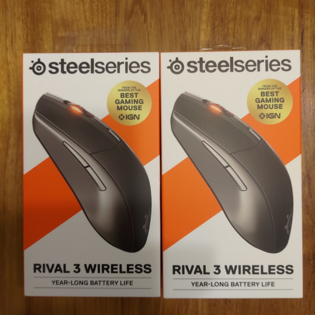 全新Steelseries RIVAL 3 Wireless 賽睿電競無線藍芽滑鼠PBT滑鼠非ROG