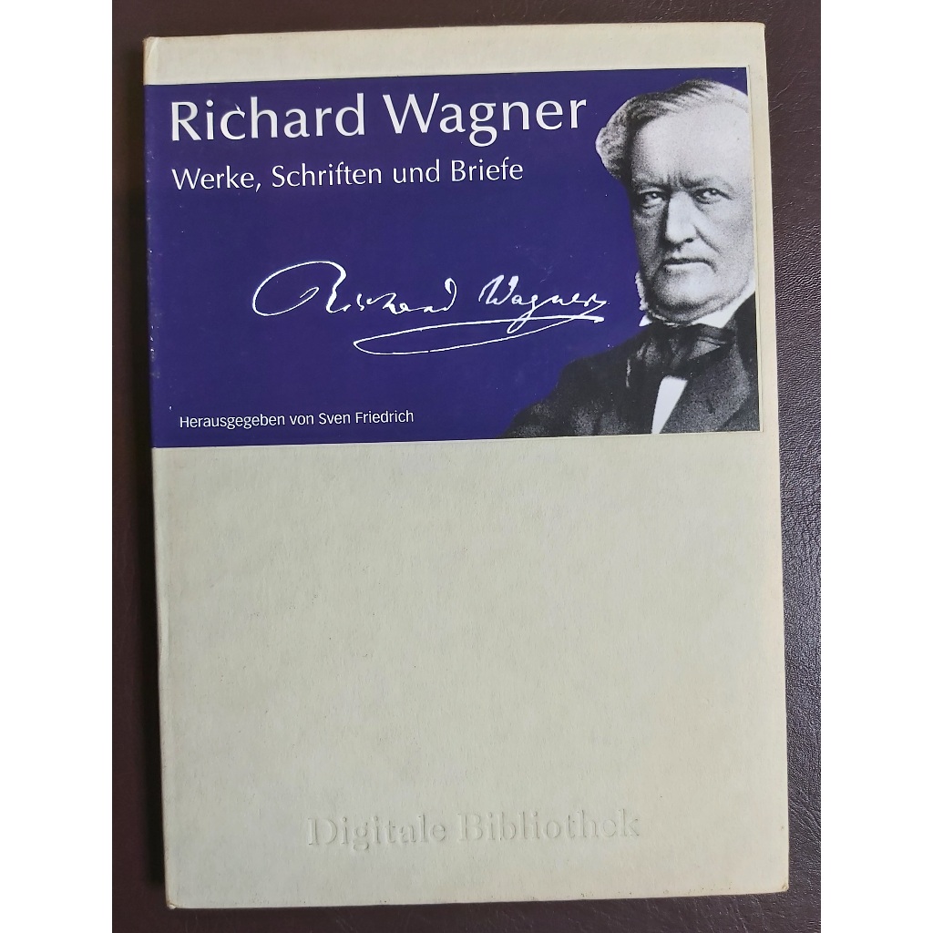 (德文) Richard Wagner: Werke, Schriften und Briefe 資料光碟CD-Rom | 蝦皮購物