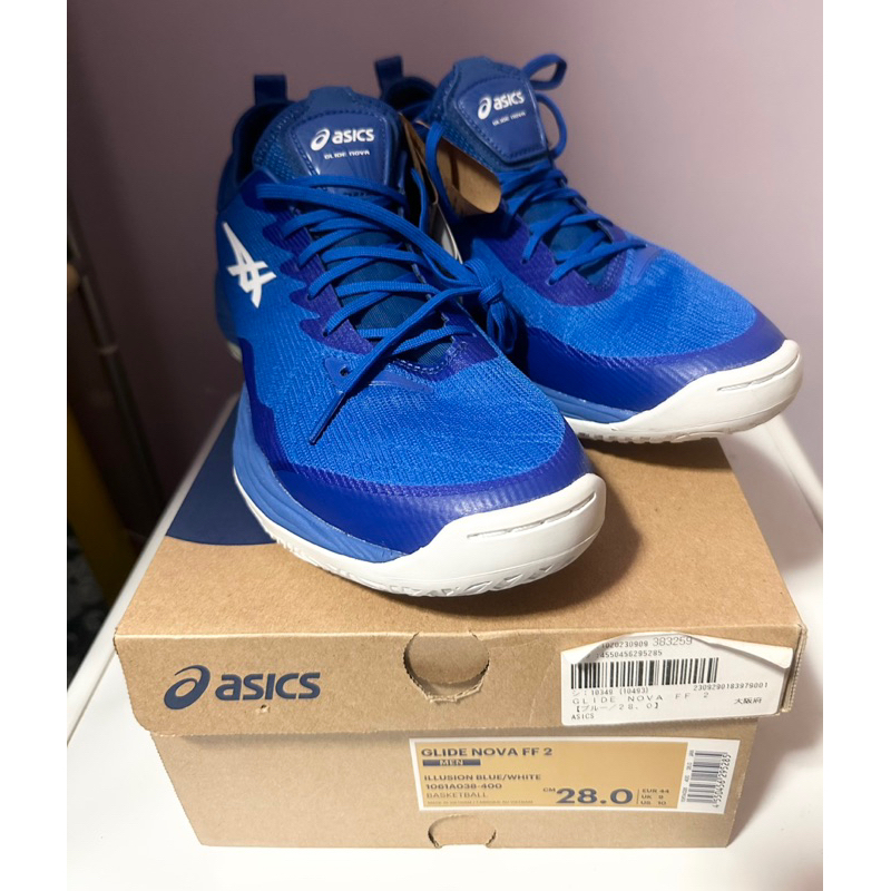 全新現貨日本亞瑟士ASICS GLIDE NOVA FF 2 籃球鞋藍色28cm US10 | 蝦皮購物