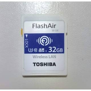 美品＆大容量☆東芝 Flash Air 64GB☆Wi-FiSD☆無線LAN搭載-