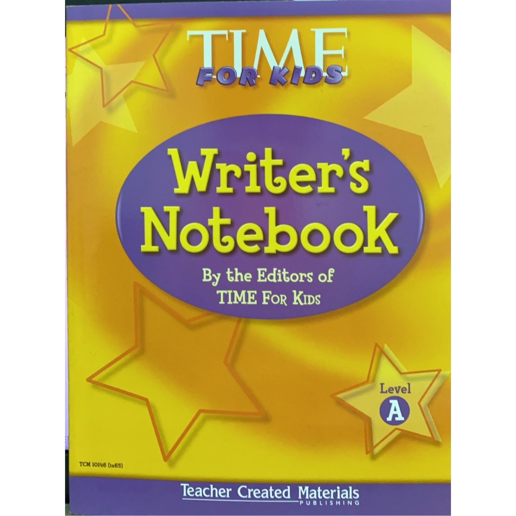 TIME FOR KIDS Writer's Notebook Level A | 蝦皮購物