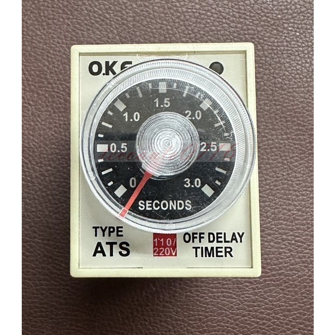 【公司貨 保固一年 附發票】OKE ATS OFF DELAY TIMER 安良 斷電延遲計時器 110/220V | 蝦皮購物