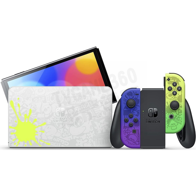二手主機】任天堂SWITCH NS OLED 主機漆彈大作戰3 斯普拉遁3 SPLATOON