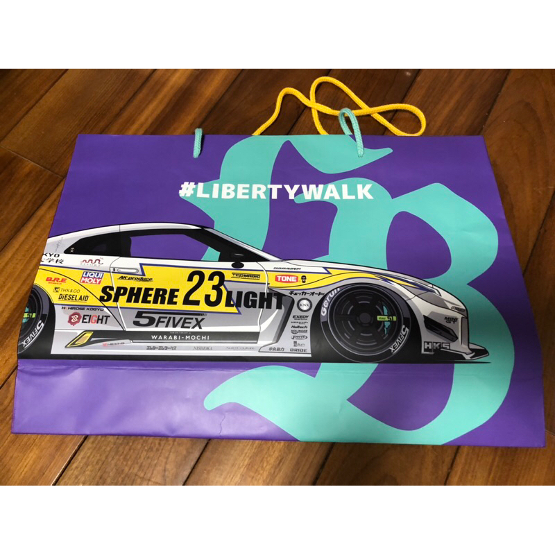 裏原宿 Liberty Walk Tokyo (LBWK) 購物紙袋 | 蝦皮購物