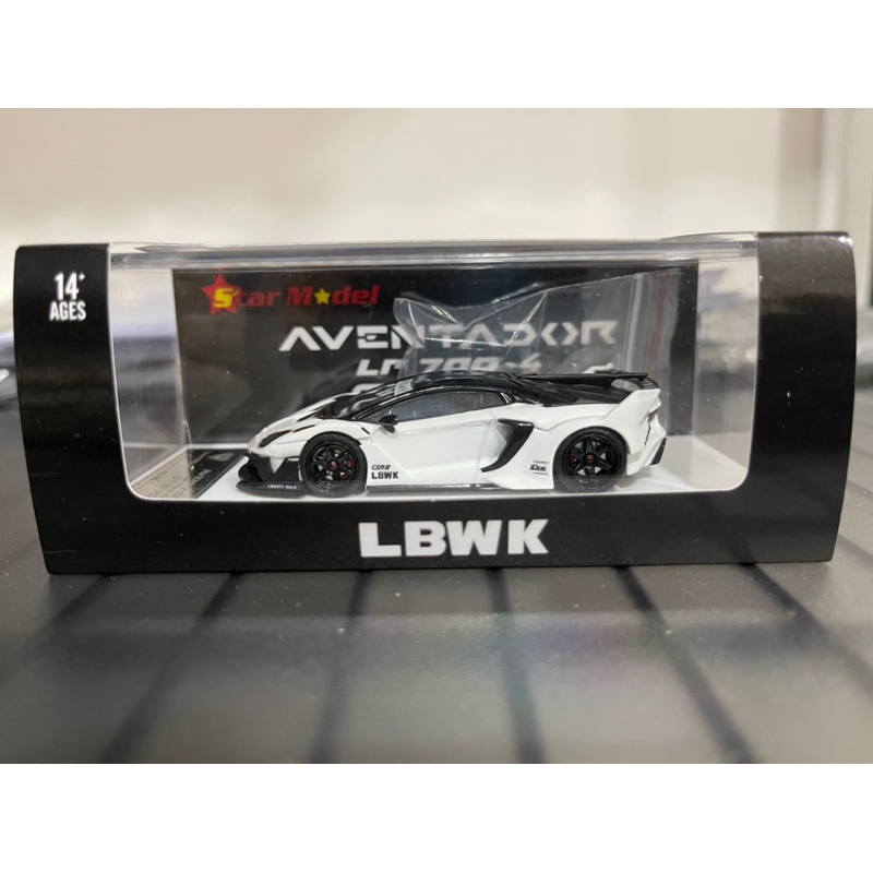 LBWK Star Model 1:64 LP700-4藍寶堅尼 白 人偶版 | 蝦皮購物