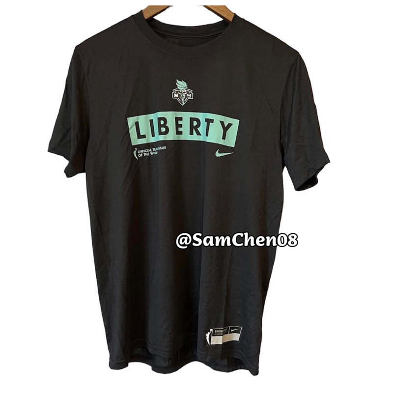 Nike WNBA New York Liberty 紐約自由人 球員版 短袖 球衣 背心 雙面 練習衣 Sabrina | 蝦皮購物
