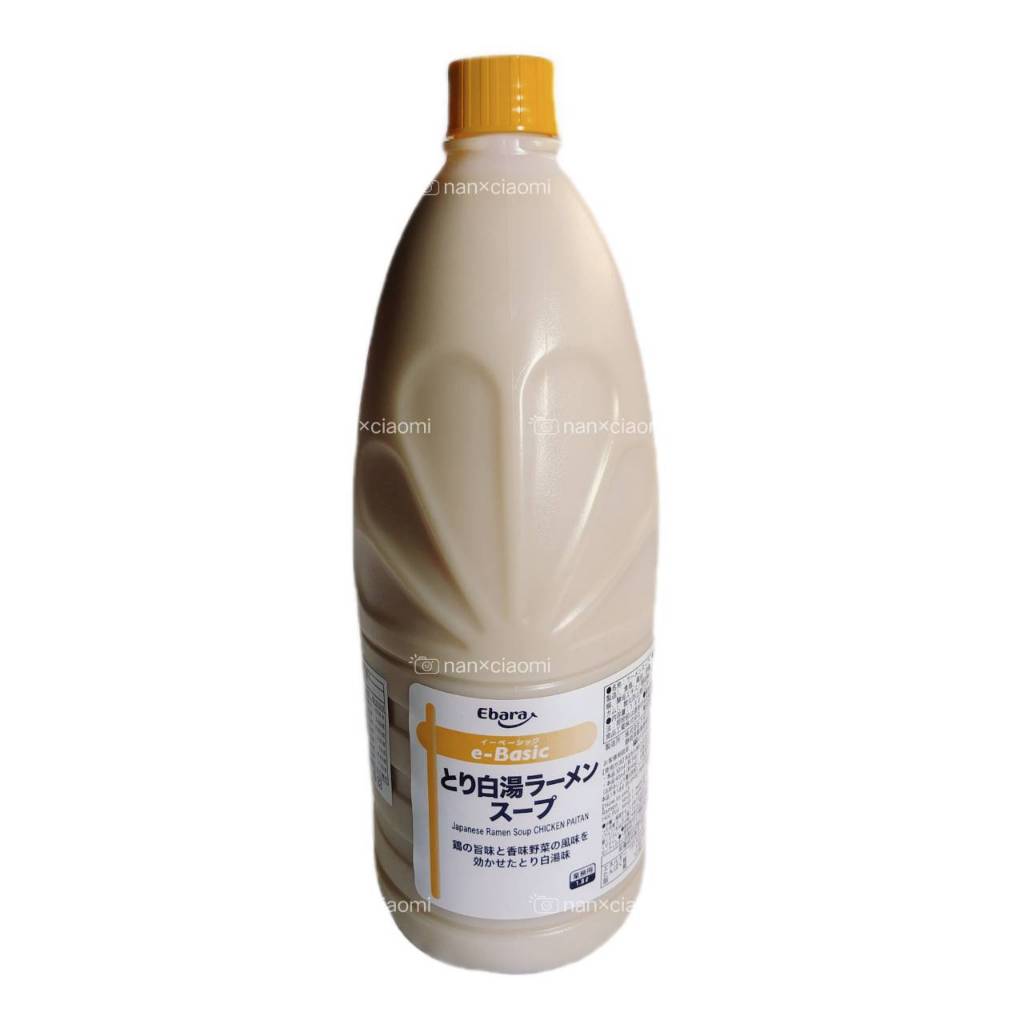 ❤️限時特價❤️✓現貨✓日本進口🇯🇵EBARA 雞白湯拉麵湯頭業務用-1.8