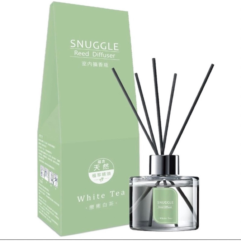 SNUGGLE Reed Diffuser室內擴香瓶 療癒白茶 蝦皮購物