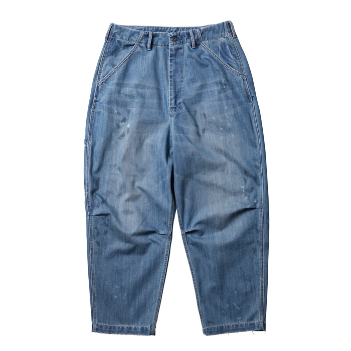 AllenTAPS】LIBERAIDERS 23AW DENIM PAINTER SARROUEL PANTS