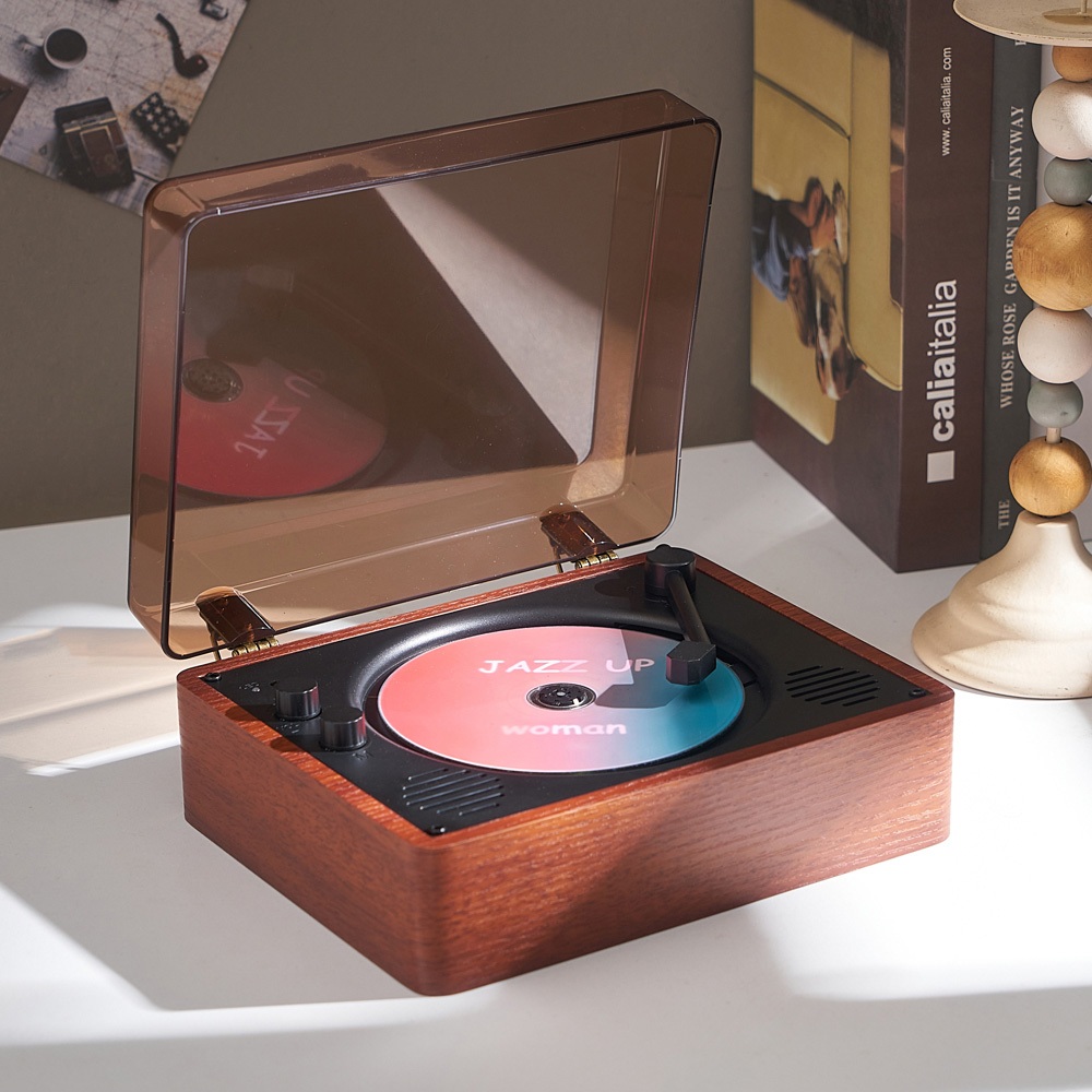 【實體店家】木質系 CD 播放器 藍芽【免運開發票】cd player 唱片機 CD隨身聽 cd播放器 CD機 CD唱片 | 蝦皮購物
