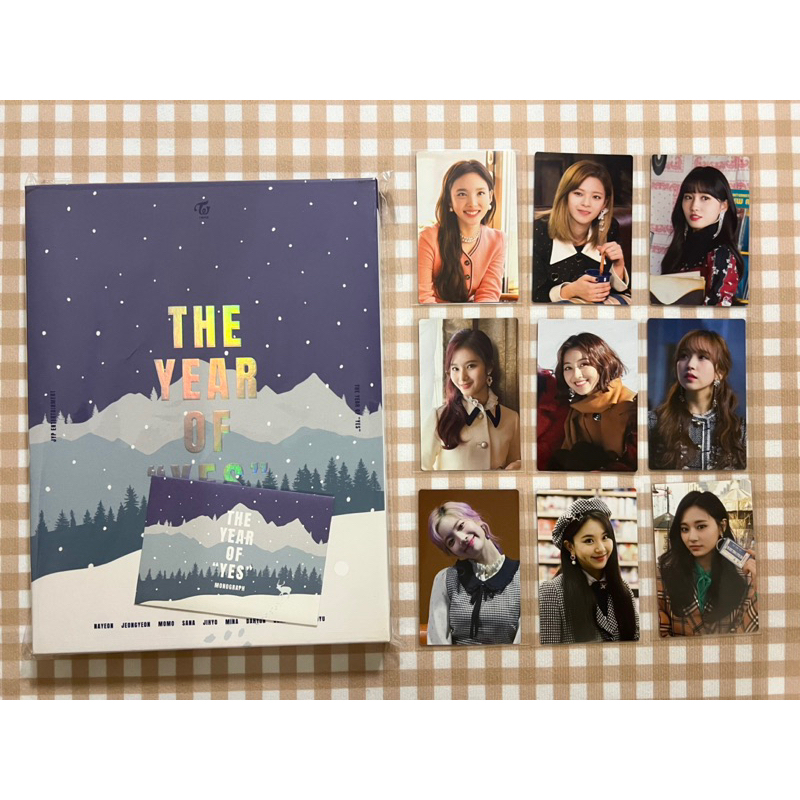 Twice花絮拆售monograph The year of yes 娜璉子瑜Mina Momo Sana