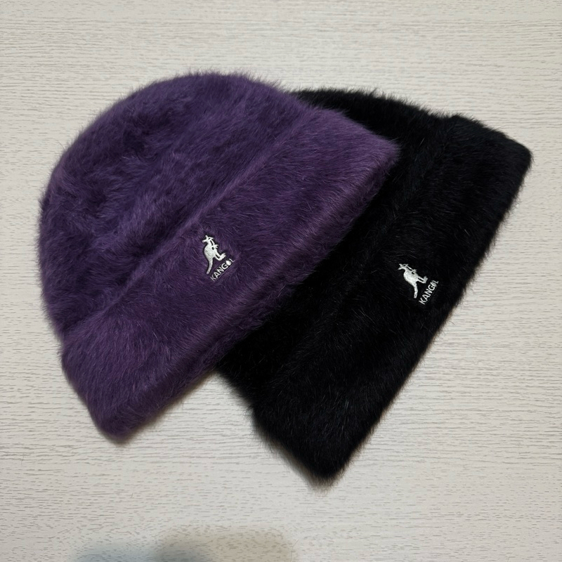 現貨Supreme Kangol Furgora Beanie Black 聯名袋鼠毛帽兔毛黑色紫色