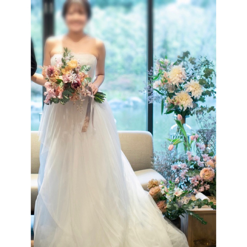 海外ブランドアウトレット通 正品Vera Wang US6 婚紗白紗結婚禮服Englantine 手工婚紗| 蝦皮購物 スーツ・フォーマル・ドレス
