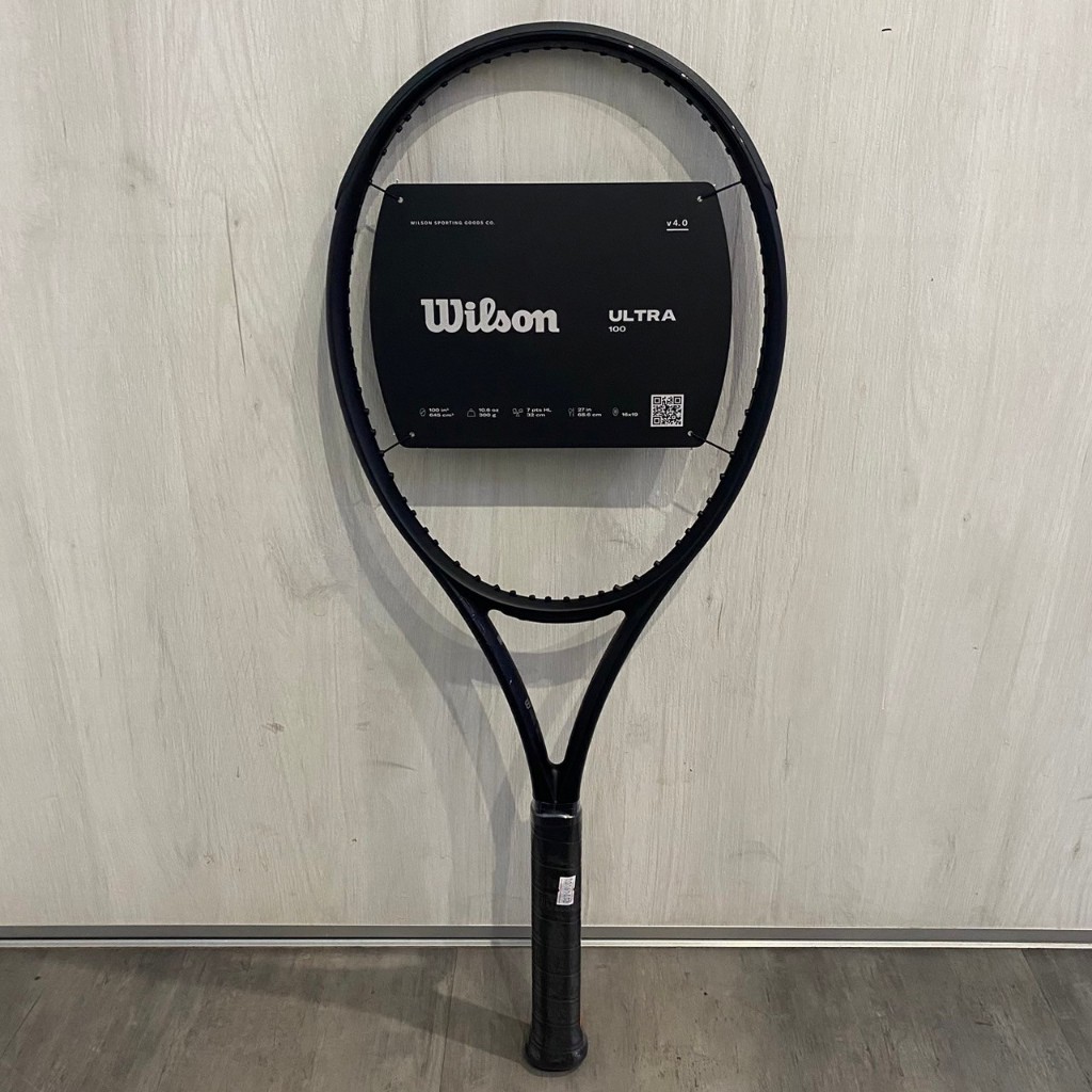 奧神體育》WILSON 美網黑色限定版網球拍網球全球限量版Ultra 100 V4