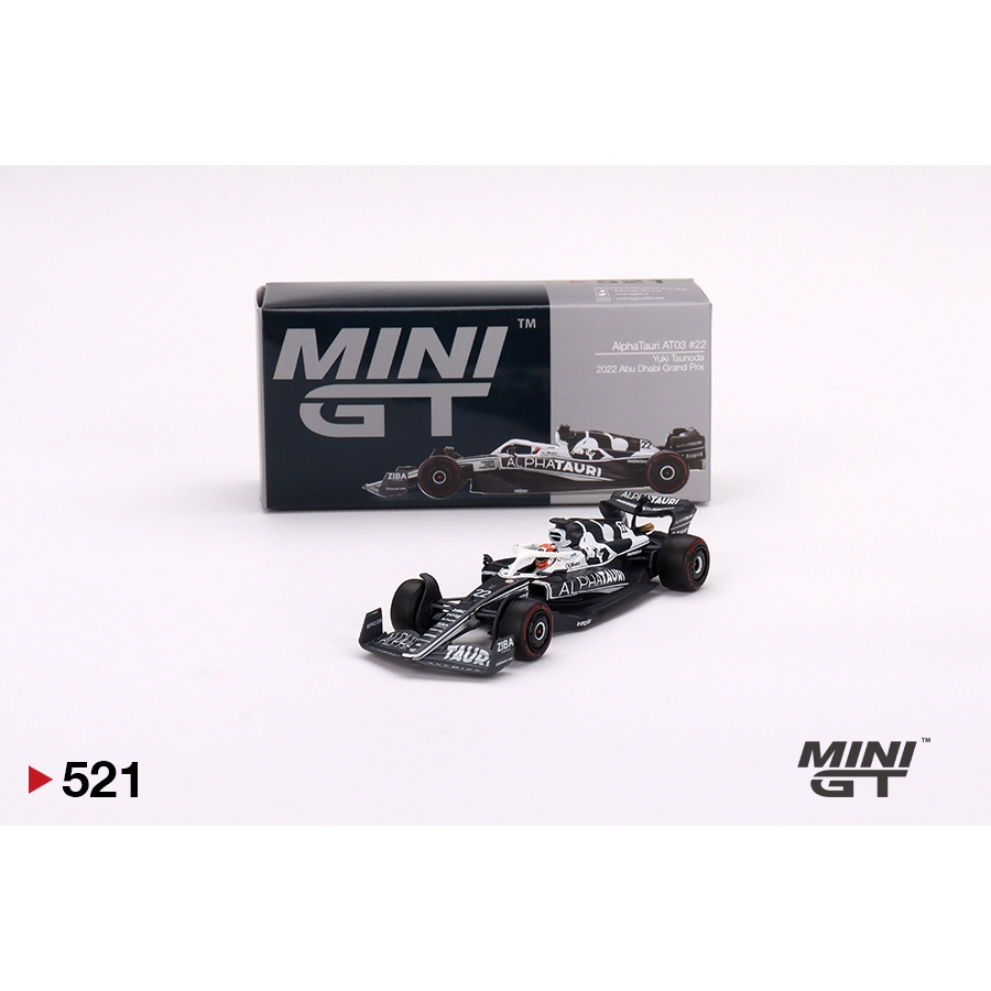 模例】Mini GT 1/64 AlphaTauri AT03 #22 Yuki Tsunoda 2022參賽車