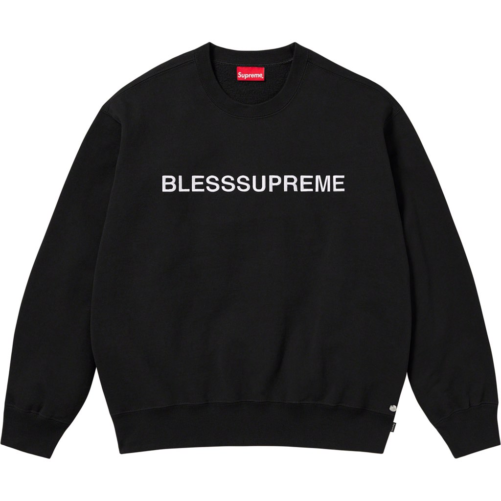 Supreme X BLESS 2023 F/W 秋冬Crewneck 衛衣大學tee | 蝦皮購物