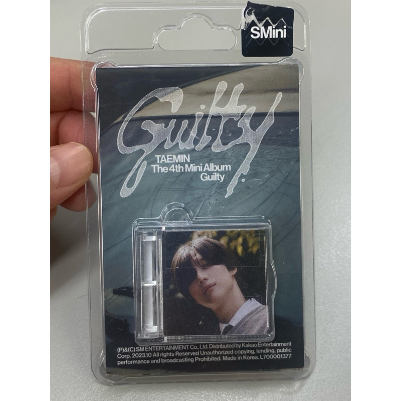 SHINee テミン Guilty Paper ギルティーペーパー 3枚セット防水