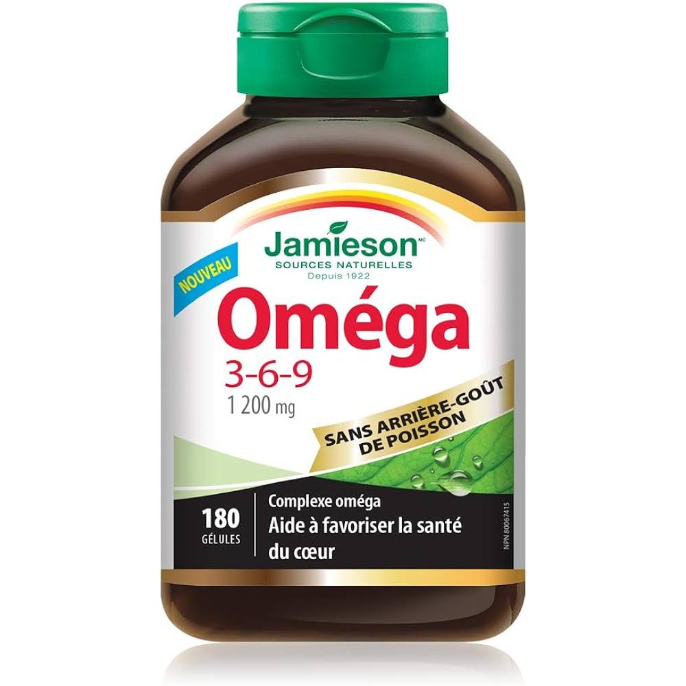 🌟現貨免運🌟 Jamieson Omega 369魚油 1200毫克 180軟膠囊 蝦皮購物