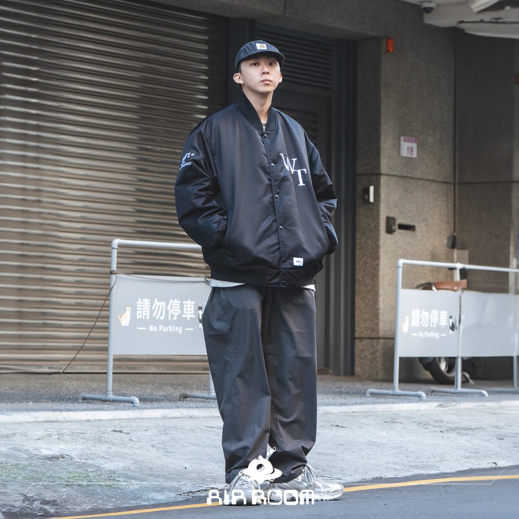 WTAPS TEAM JACKET NYLON TWILL LEAGUE